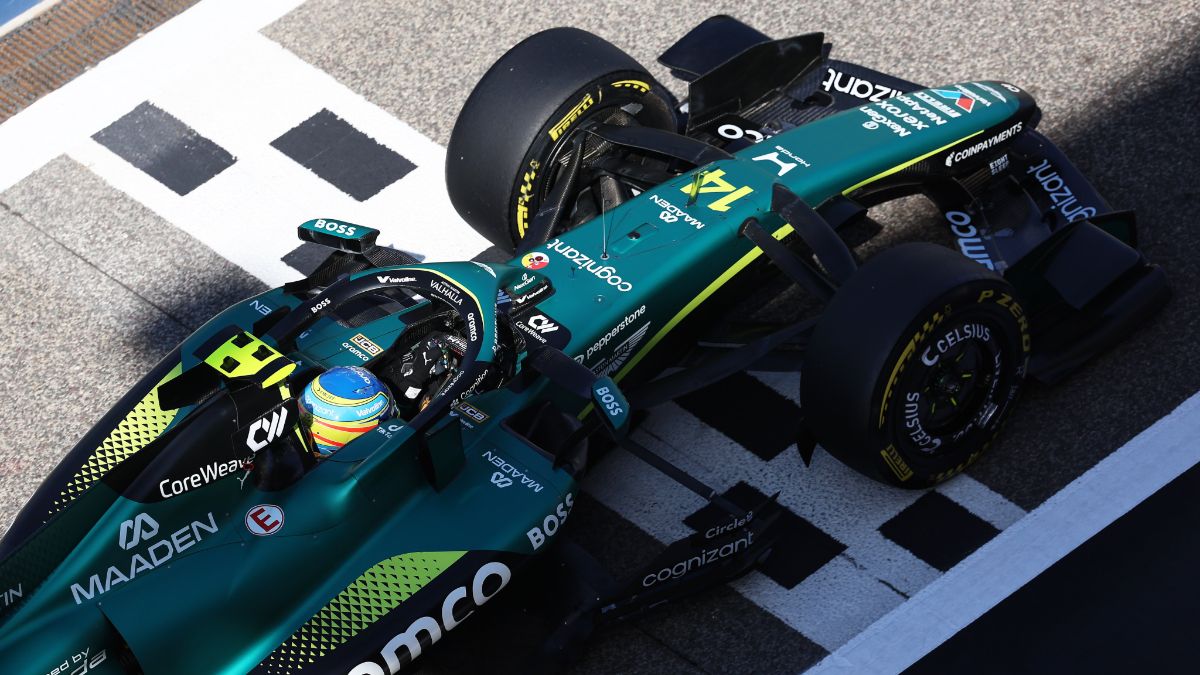 Fernando Alonso en el AMR26