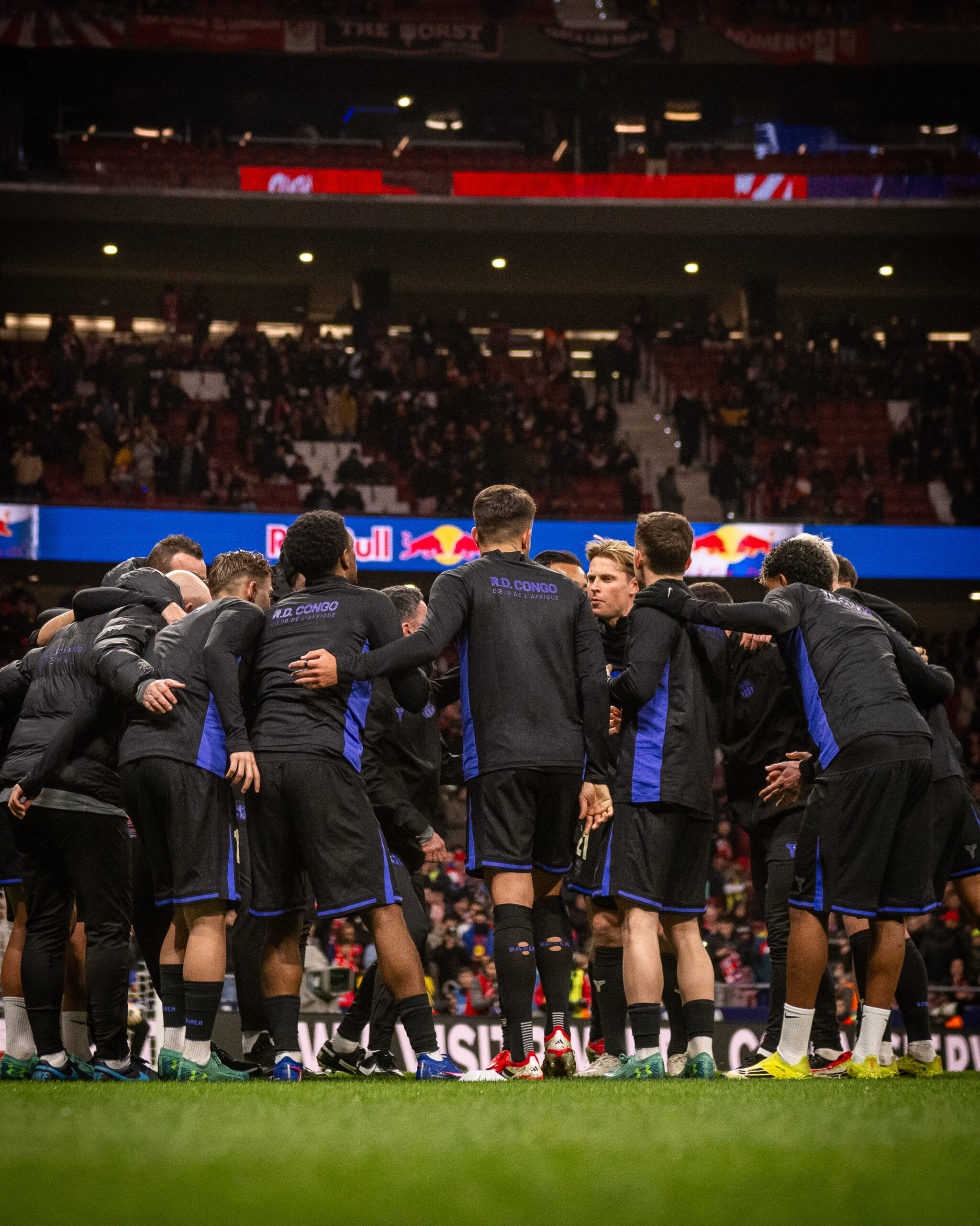 El Barça enfadado con el arbitraje ante el Atlético en Copa del Rey