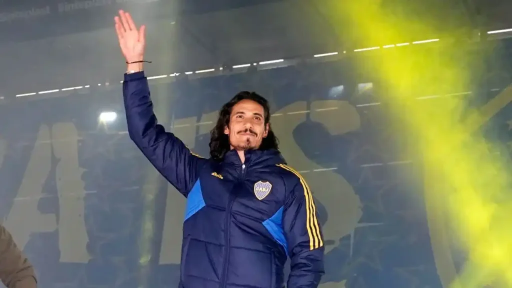 Edinson Cavani planea decir adiós a Boca Juniors y al fútbol / Vía: Boca Juniors en X