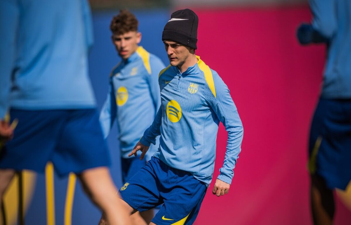 Buenas noticias para Flick: Gavi vuelve a los entrenamientos