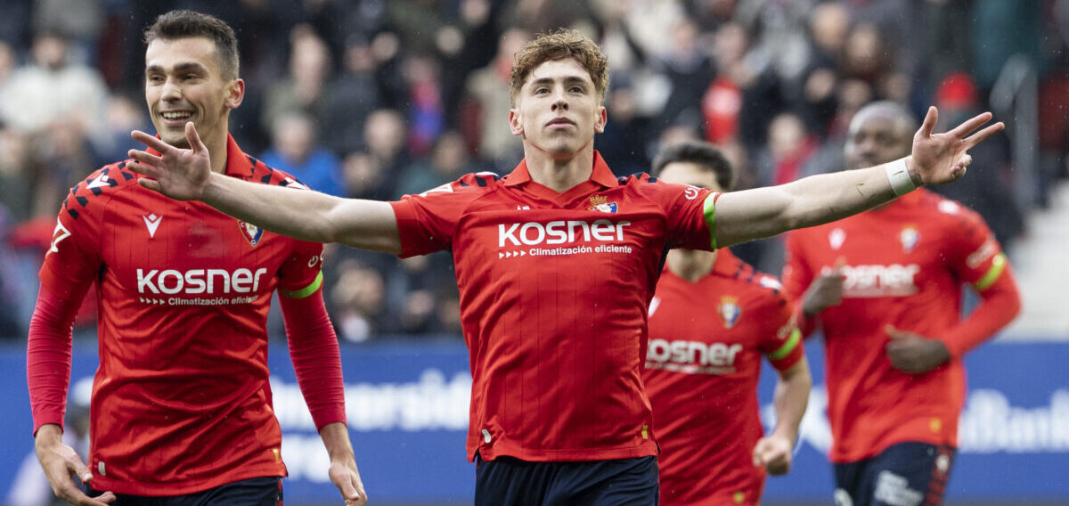 Osasuna y Real Madrid, a la espera de una oferta millonaria por Víctor Muñoz