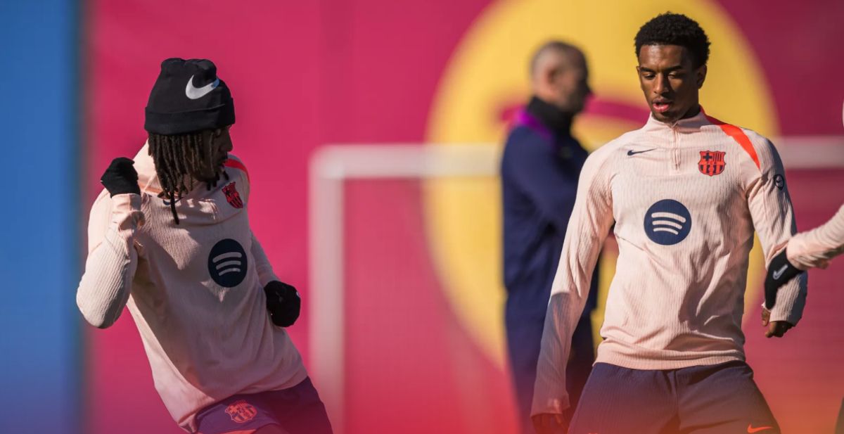 Koundé y Balde son baja para el Barça tras el encuentro de Copa del Rey