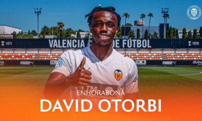 David Otorbi, renovación con el Valencia CF, 2026