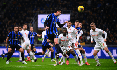 Alessandro Bastoni en acción con el Inter de Milán