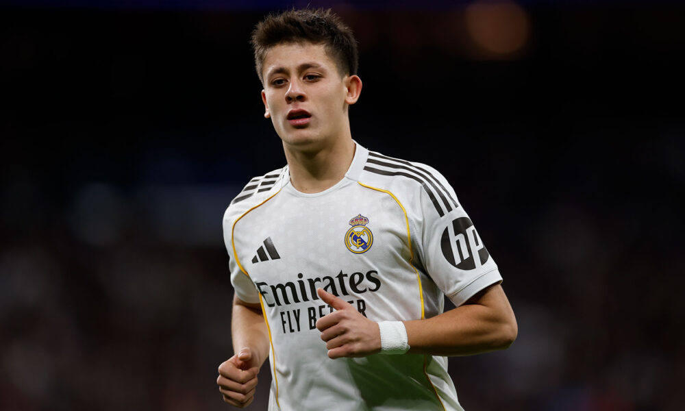 Arda Güler, acción con el Real Madrid, 2025