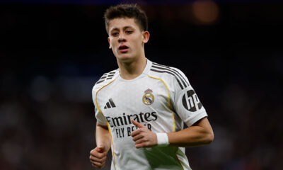 Arda Güler, acción con el Real Madrid, 2025