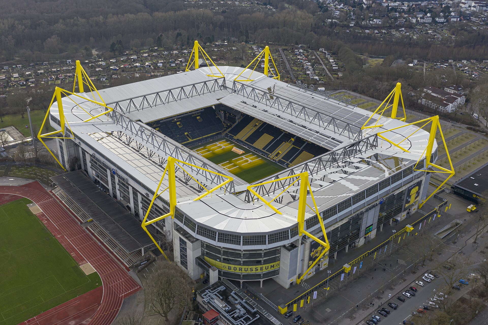Signal Iduna Park, estadio del Borussia Dortmund, 2026