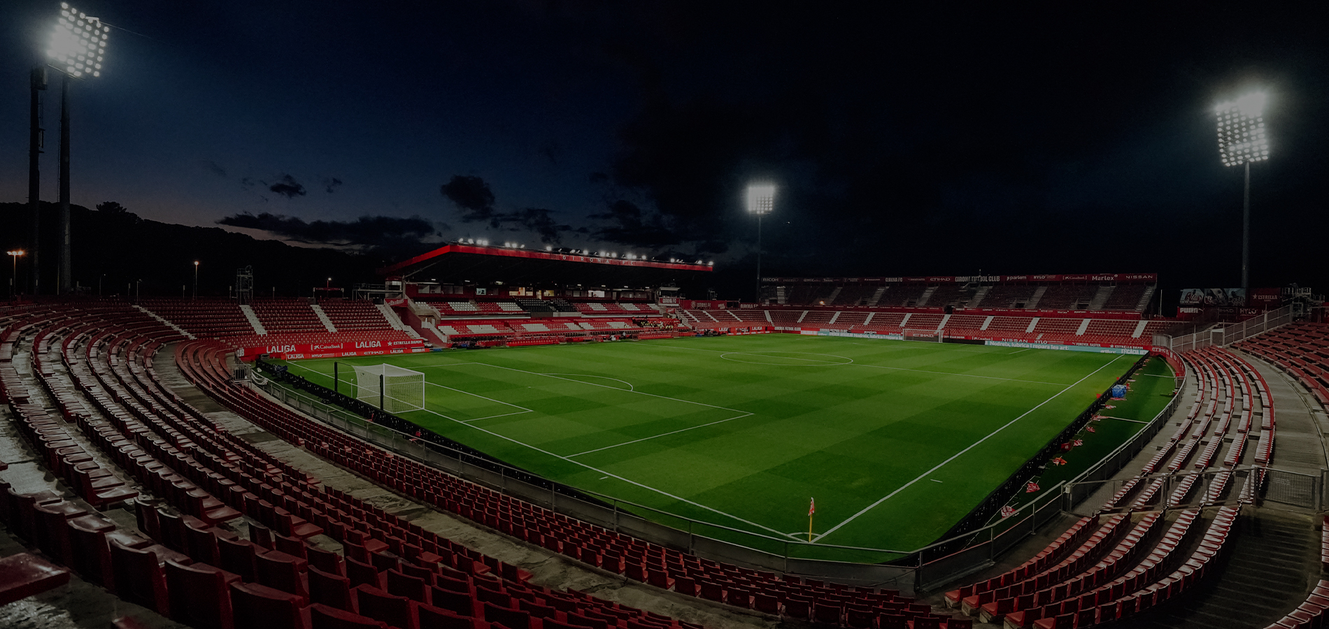 Girona FC, estadio de Montilivi, 2026
