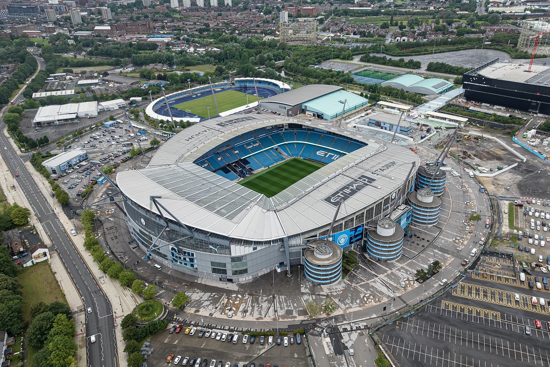 Etihad Stadium, casa del Manchester City, en una imagen horizontal relacionada con la salida de John Stones
