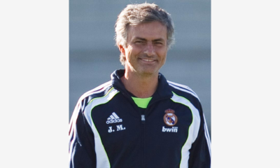 José Mourinho en imagen oficial del Real Madrid