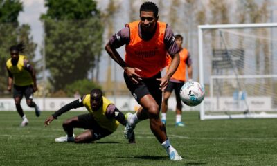 Entrenamiento del Real Madrid en la Ciudad Real Madrid
