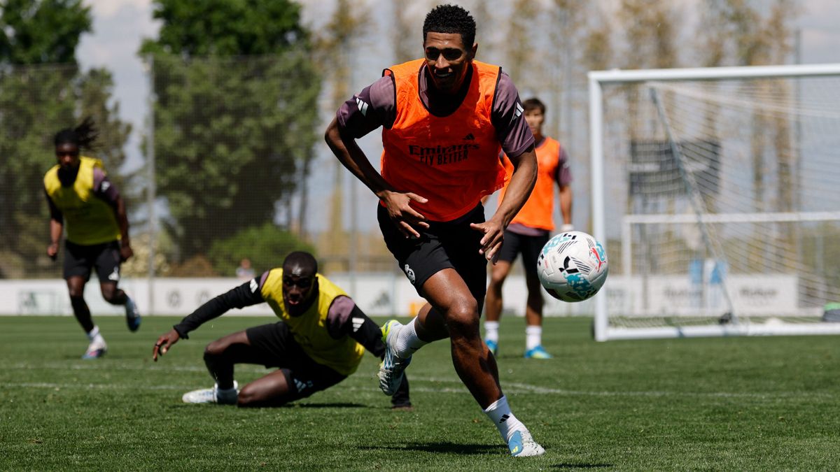Entrenamiento del Real Madrid en la Ciudad Real Madrid